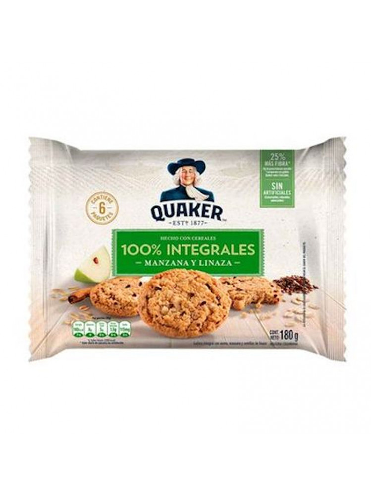 Galletas Quaker Manzana Gr