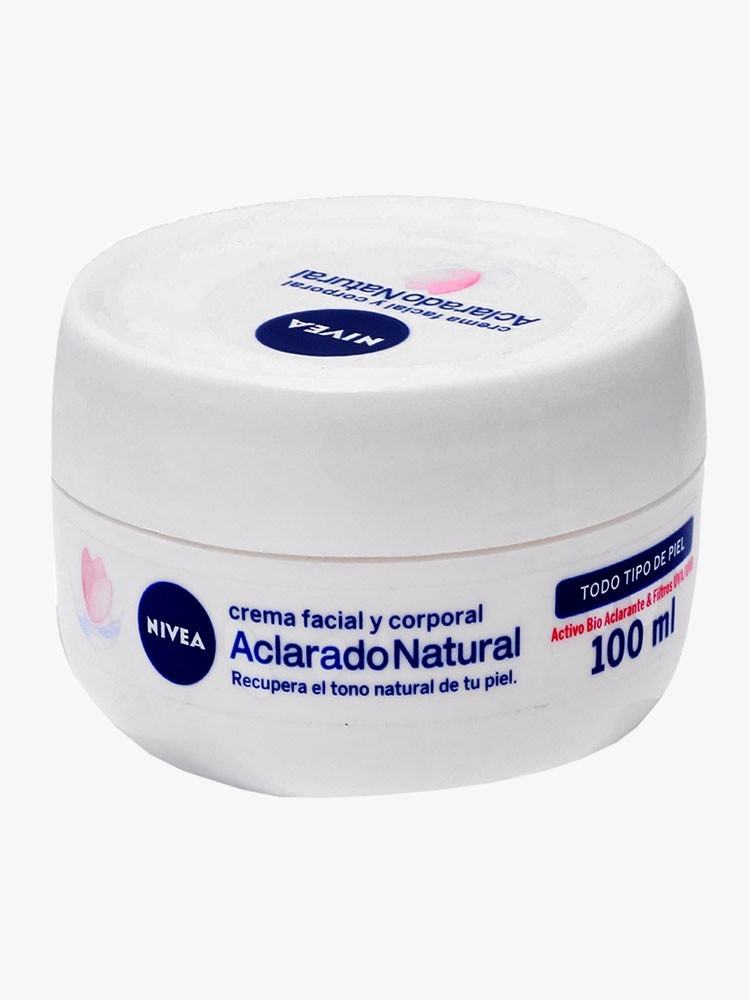 crema facial aclarado natural nivea