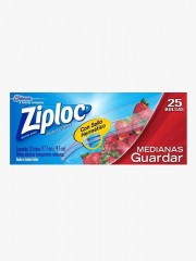 BOLSA ZIPLOC ALMACENAR *25...