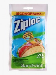 BOLSA ZIPLOC *20 UND SANDWICH