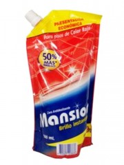 CERA MANSION FLORAL ROJA...