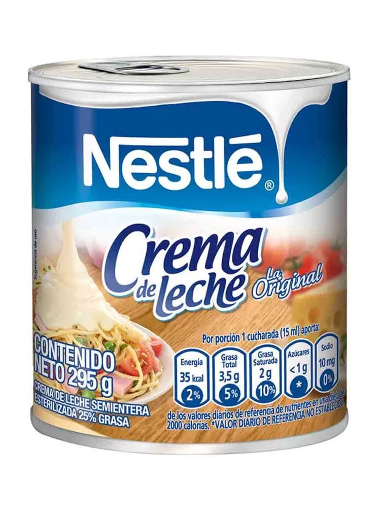 Crema De Leche Nestle 295 Gr