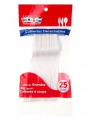 CUCHARA DOMINGO GRANDE* 25 UND