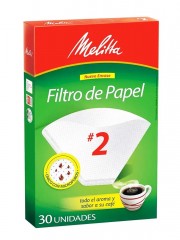 FILTRO DE PAPEL MELITA N° 2...