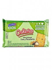 GALLETAS CRAKEÑAS UVAS Y...