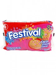 GALLETAS FESTIVAL FRESA *12...