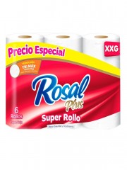 PAPEL HIGIENICO ROSAL XXG...