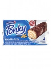 PONKY COLOMBINA VAINILLA *4...