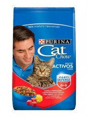 PURINA CAT CHOW AD ACTIVOS...