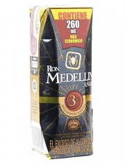 RON MEDELLIN 3 AÑOS *260 ML