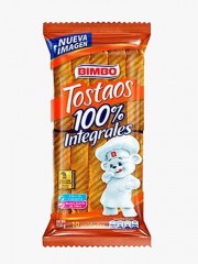 TOSTADAS BIMBO INTEGRALES...
