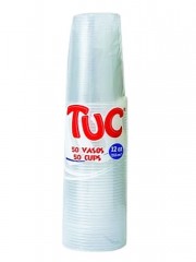 VASO TUC TRASLUCIDO *12 ONZ...