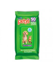 PAÑITOS HUMEDOS PETYS *50 UND