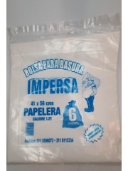 BOLSA IMPERSA PAPELERA*6 UNDS