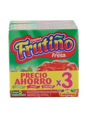 GELATINA FRUTIÑO *35 GR *3 UND
