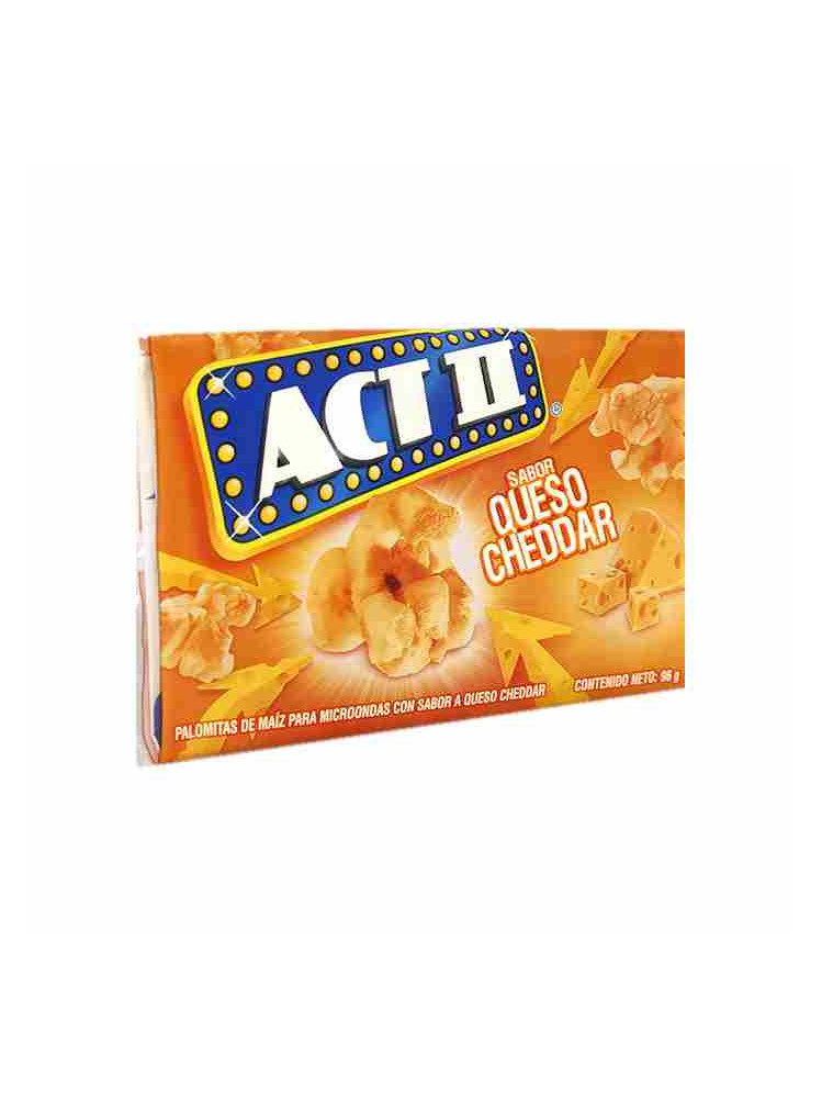 Act Ii Palomitas Para Microondas Queso Cheddar - Supermercado el