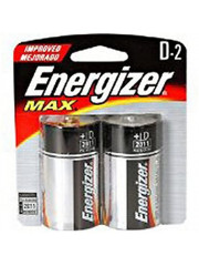 PILA ENERGIZER MAX D *2 UND