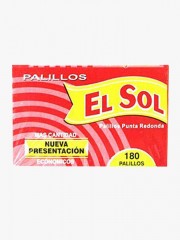 PALILLOS EL SOL *180 UND