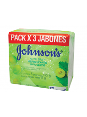 JABON DE BAÑO JOHNSON UVA...