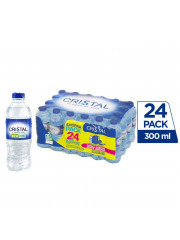 AGUA CRISTAL*300 ML*24 UD