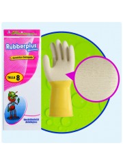 GUANTES RUBBERPLUS AMARILLO...