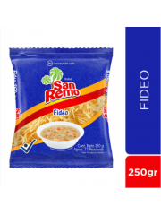 PASTA SAN REMO FIDEO *250 GR