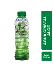 AGUA CRISTAL ALOE*330 ML 