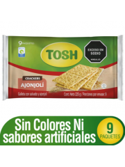 GALLETAS TOSH AJONJOLI *9 UND