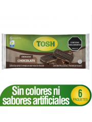 GALLETAS TOSH CHOCOLATE *6 UND