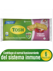 GALLETAS TOSH YOGURT FRESAS...