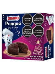 PONQUE BIMBO DE VINO *260 GR