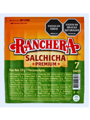 SALCHICHA RANCHERA *230 GR