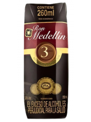 RON MEDELLIN 3 AÑOS *260 ML