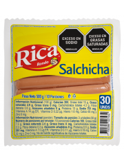 SALCHICHA RICA *500 GR