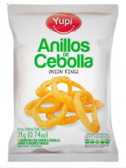 ANILLOS DE CEBOLLA YUPI *21 GR
