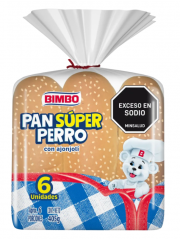 PAN BIMBO PERRO*6 UND*405 GR