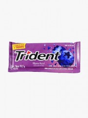 CHICLES TRIDENT MORA AZUL *...