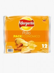 PAPAS MARGARITA POLLO * 12 UND