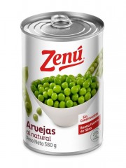 ARVEJA ZENU * 580 GR