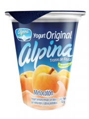 YOGURT ALPINA MELOCOTON*...