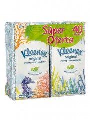 PAÑUELOS KLEENEX *40UNIDADES