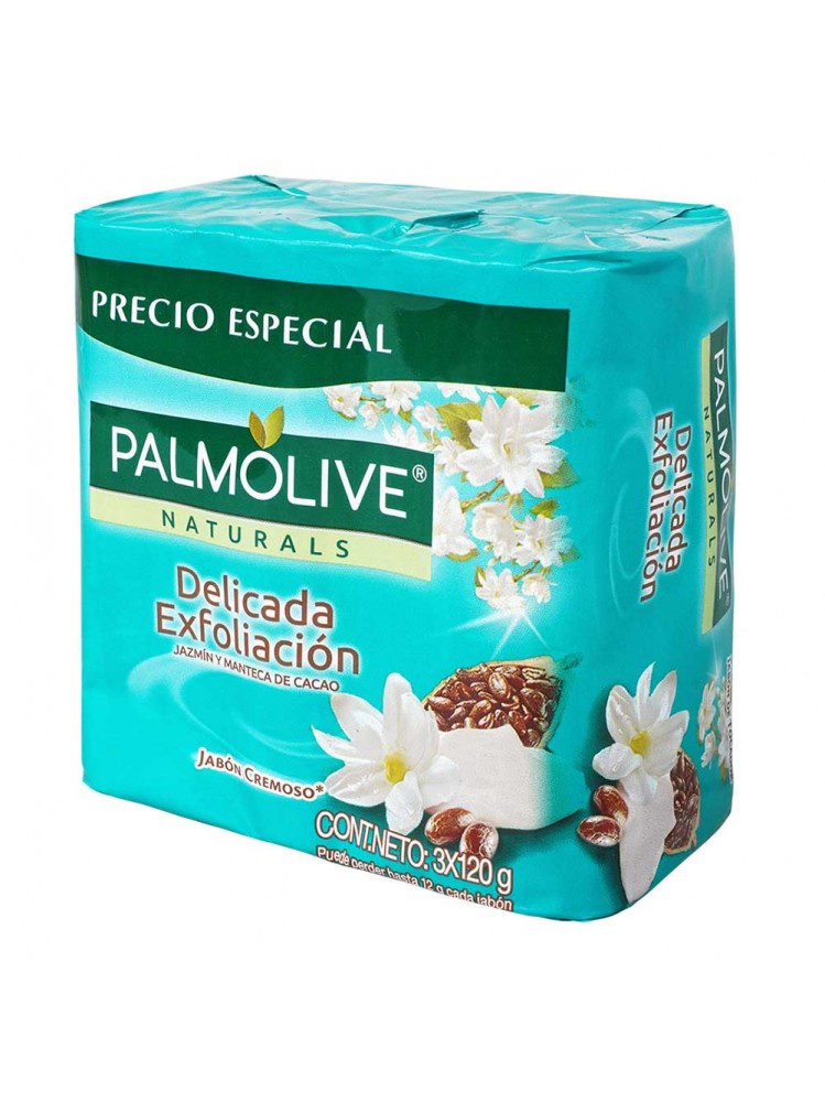 JABON DE BAÑO PALMOLIVE JAZMIN*3