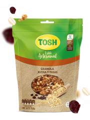 GRANOLA TOSH AVENA/PASAS*300GR