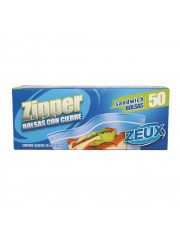 BOLSA ZIPPER SANDWICH * 50 UND