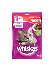 PURINA WHISKAS CARNE RES *85G