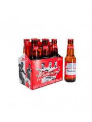 CERVEZA BUDWEISER SIX PACK...