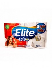 PAPEL HIGIENICO ELITE DUO...