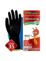 GUANTES CALIBRE 35 NEGRO T7.5