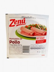 MORTADELA ZENU POLLO * 250 GR