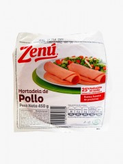 MORTADELA ZENU POLLO * 450 GR